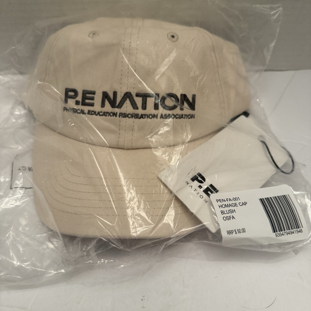 PE Nation Logo Homage Cap in Light Pink Blush New With Tags in Packaging
